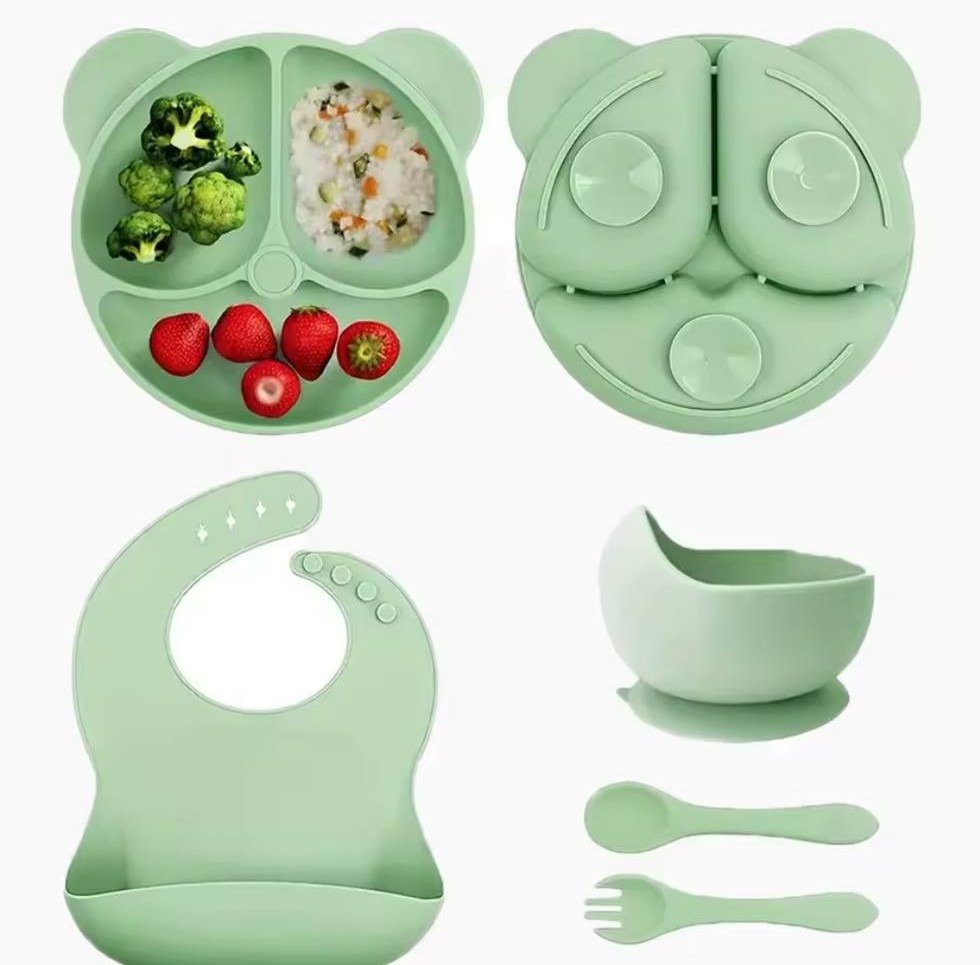 Ensemble d’Alimentation en Silicone pour Bébé - Image 4